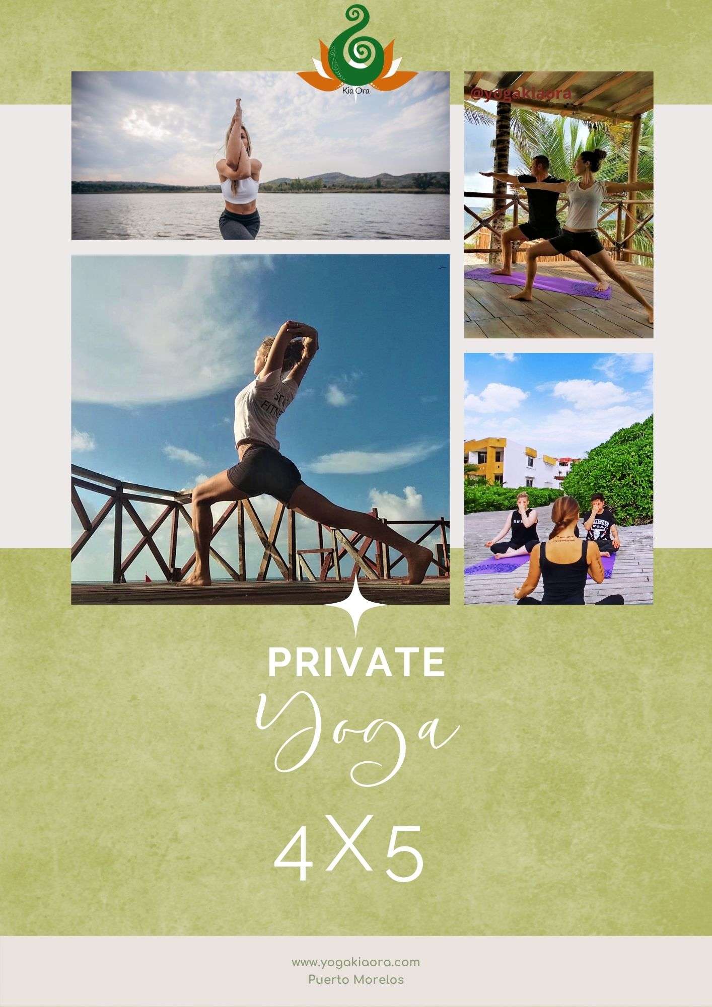 Yoga classes offers Puerto Morelos