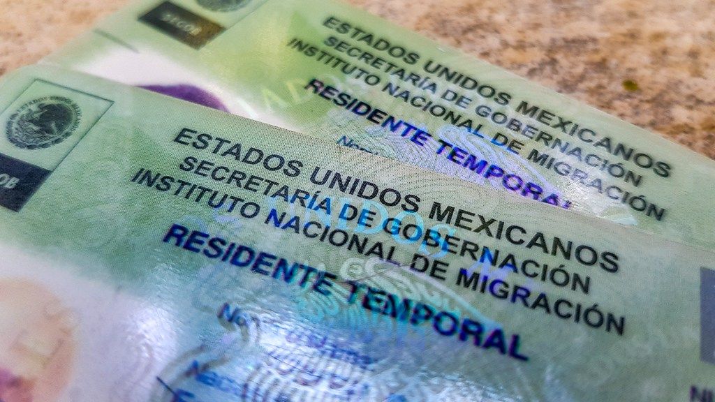 Temporary resident visa Mexico